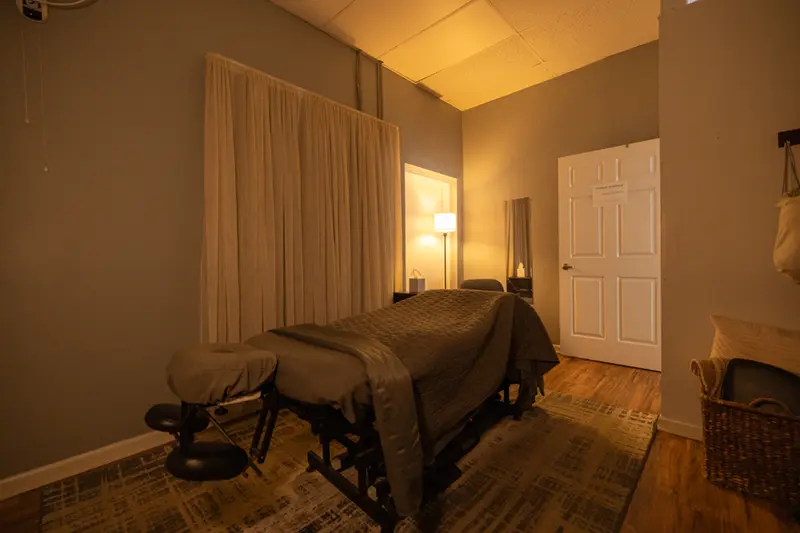 Massage Therapy Room at Balanced Bodyworks in Stuart FL