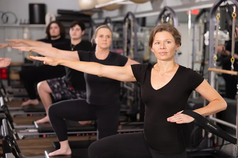 Pilates Reformer class in Stuart FL